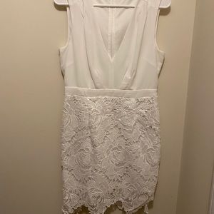 Lace bottom dress
